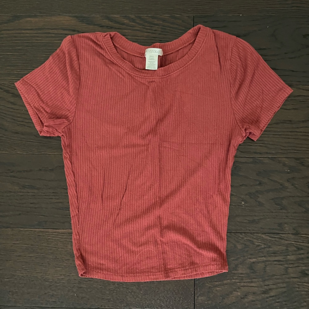 Dark Red Shirt